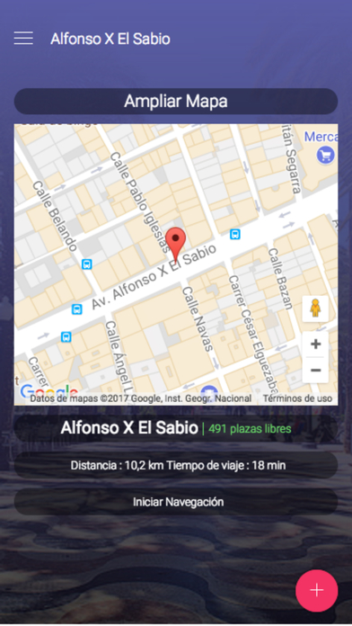 Alicante Parking Plazas Libres en Tiempo Real screenshot 4