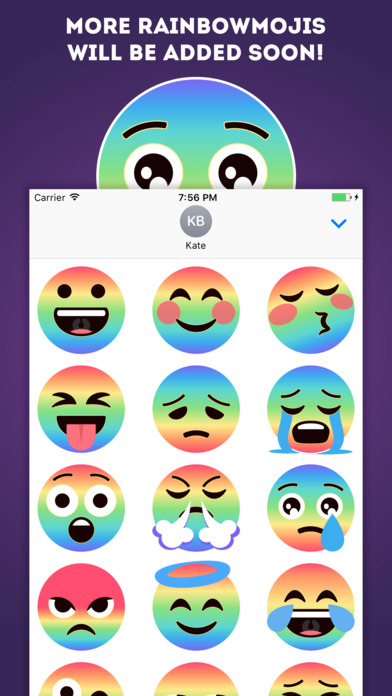 Rainbowmoji - Fabulous Emoji screenshot 2