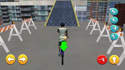 City Rooftop Mountain Bike Rider screenshot 4