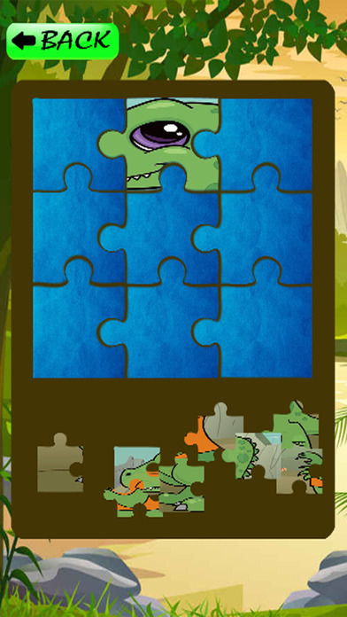 Dinosaur Games Education Jigsaw Puzzles screenshot 3