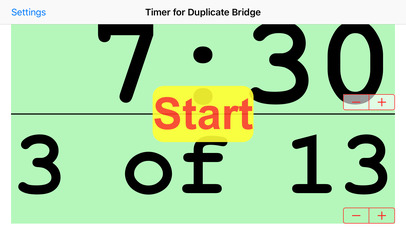 Timer for Duplicate Bridge screenshot 4