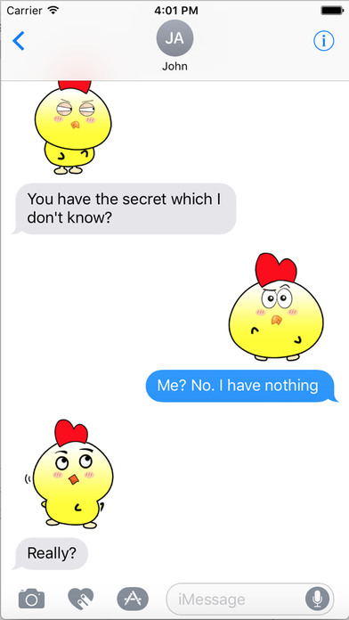 Happy Chicks - Chicken Emoji Sticker Pro screenshot 4
