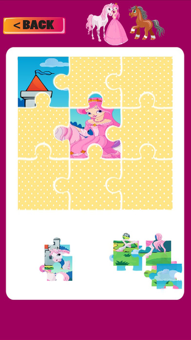 Unicorns and the Princess Jigsaw Puzzle for Kids screenshot 3