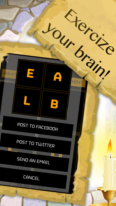 The Holy Bible Word Brain Games screenshot 2