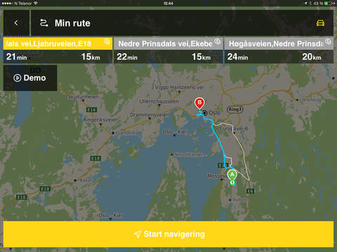 Gule Sider Navigasjon-Offline screenshot 4