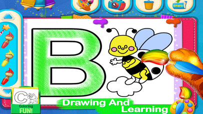 Kids ABC Coloring Book screenshot 3