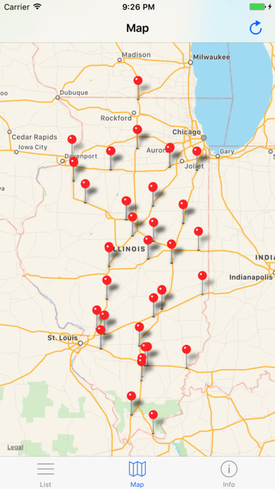 IDOT Rest Areas - Illinois Car screenshot 3