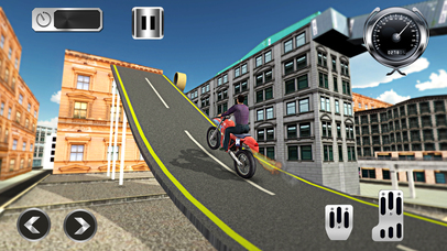 Motorbike Roof Jumping Stunts & Pro Driver Sim screenshot 3