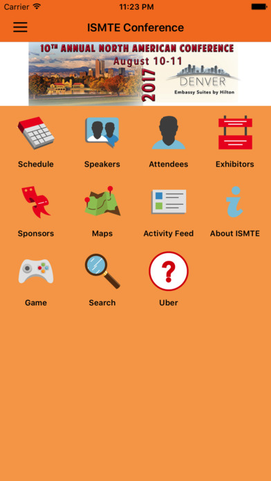 ISMTE Conferences screenshot 3