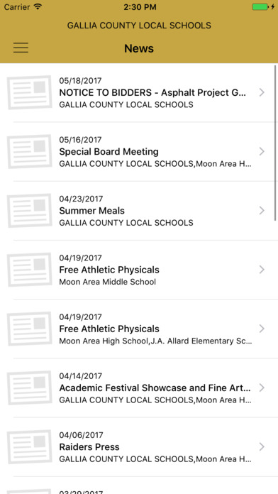 Gallia County Local Schools screenshot 2