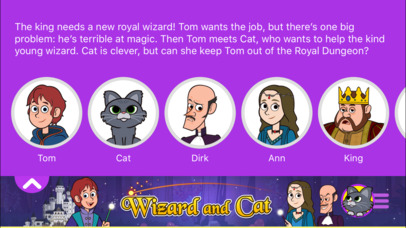 Wizard and Cat - Little Fox Storybook screenshot 3
