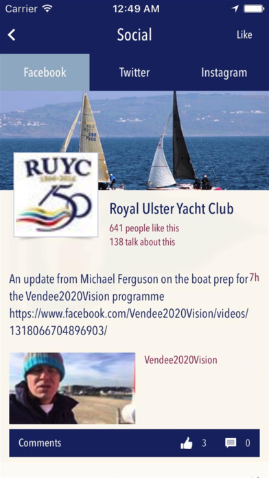 Royal Ulster Yacht Club screenshot 3
