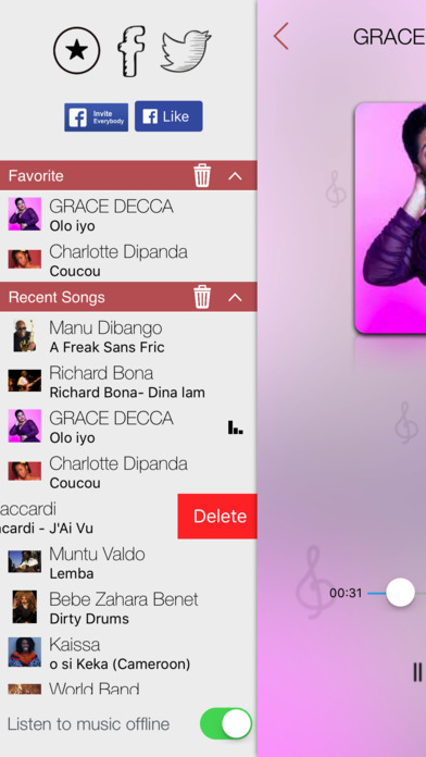Cameroonian Radio LIve - Internet Stream Player screenshot 4