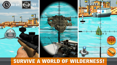 Hungry Fish Simulator - Shark Spear-fishing Games screenshot 3