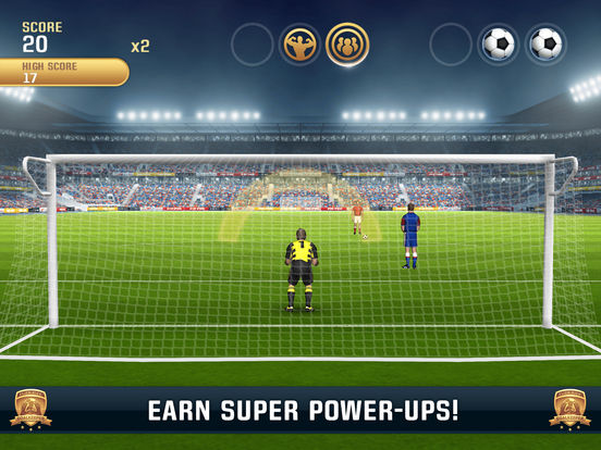 Screenshots of Flick Kick Goalkeeper for iPad