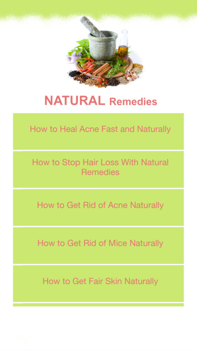 Remedies House - Natural & Inexpensive Cure screenshot 2