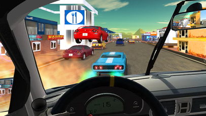 赛车：3d极速飞车游戏 screenshot 2