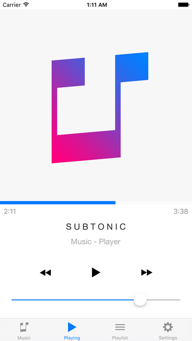 Subtonic - Wi-Fi Music Manager and Player screenshot 2