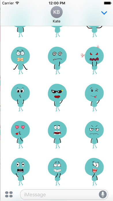 Fight Emoji - Emoji Library for iMessage screenshot 2