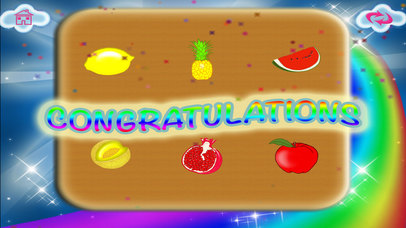 Wood Puzzle Match And Learn Fruits screenshot 3