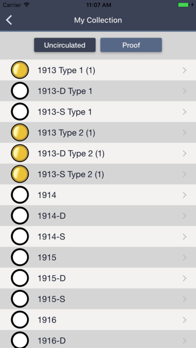 Buffalo Nickels - Coin Guide & Collection Tracker screenshot 4