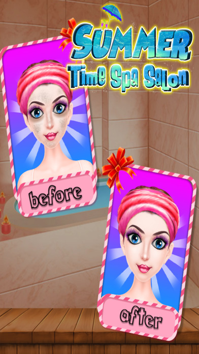 Summer Time Spa Salon Game screenshot 4