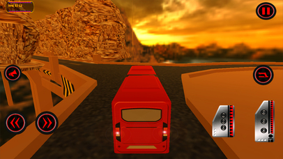 Metro Bus Drive Sims – Off Road Adventure screenshot 2