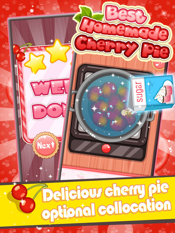 App Shopper Best Homemade Cherry Pie Cooking game for kids (Games)