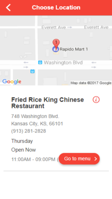 Fried Rice King Chinese Restaurant screenshot 2