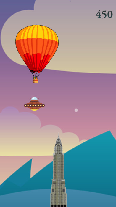 Flappy vs UFO screenshot 2