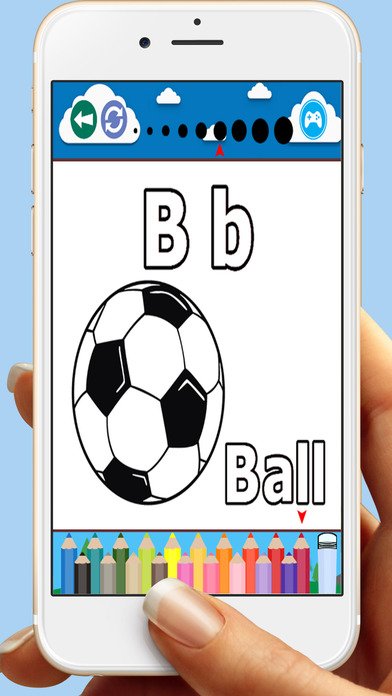 Coloring Book ABC Games For Kide screenshot 3