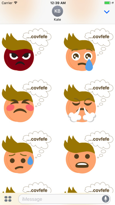 Covfefe Premium Stickers screenshot 2