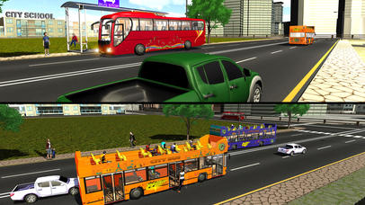 City Coach Bus Extreme Driving Simulator screenshot 4