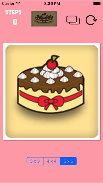 Cake Sliding Puzzles screenshot 2