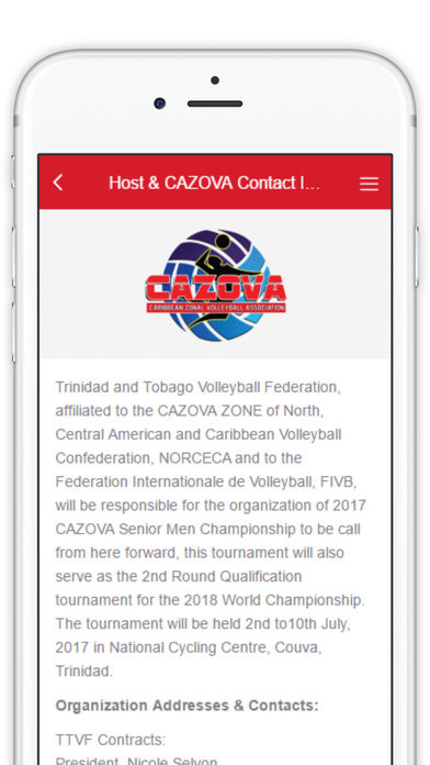 CAZOVA Tournaments 2017 screenshot 3