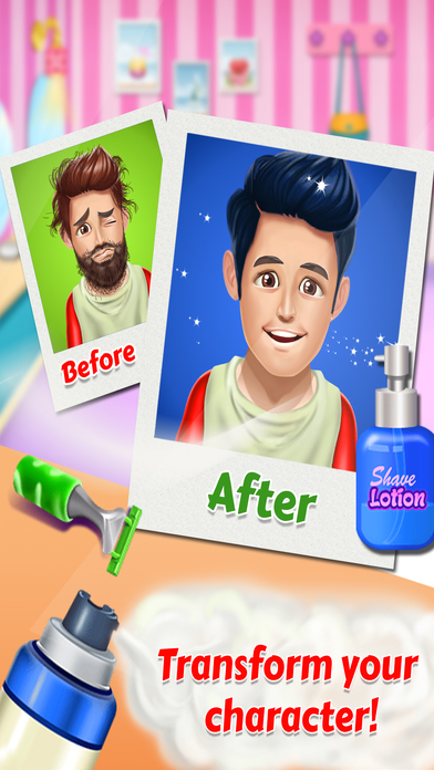 Celebrity Shave Salon Games screenshot 2