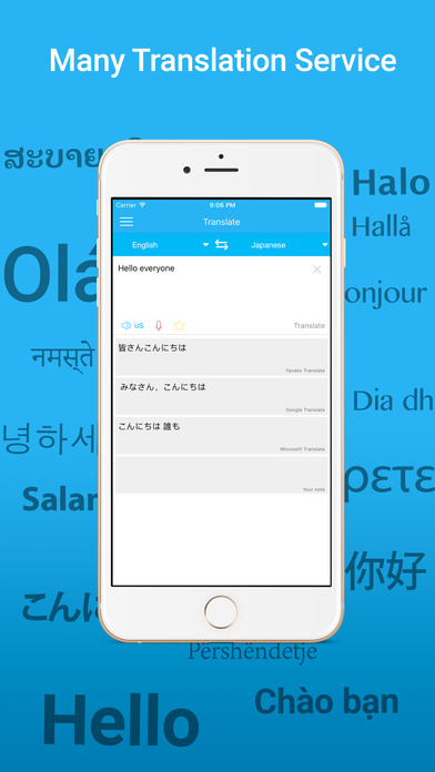 Speak & Translate - Translate Online Service screenshot 2