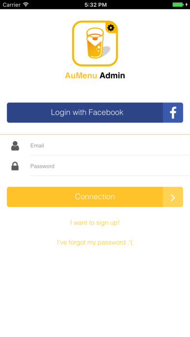 AuMenu Admin screenshot 2