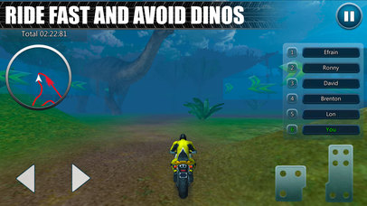 Dino Park Bike Racing Simulator screenshot 2