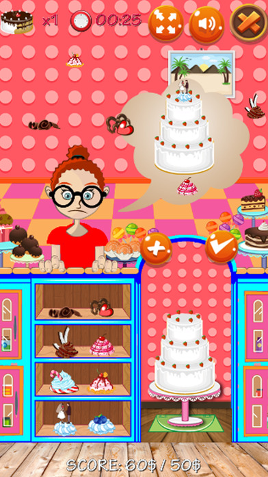 Cooking Candy Bakery & My Sweet Cake! screenshot 2