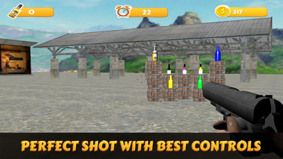 Army Bottle Shoot Game screenshot 2