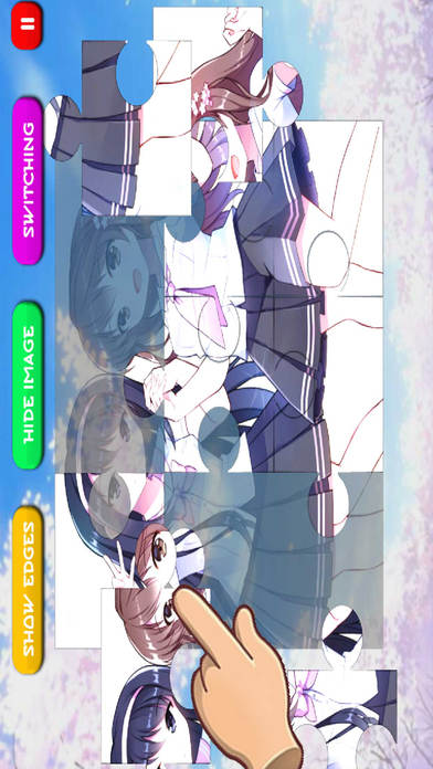 Cute Anime Girls Jigsaw Puzzle Games screenshot 3