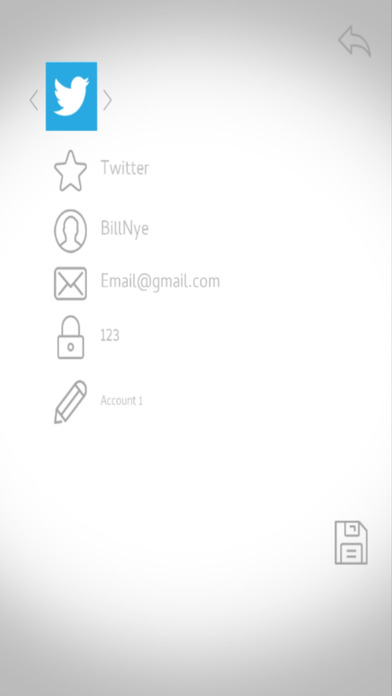 Simple Account Manager screenshot 2