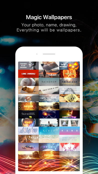 Screenshots of Magic Screen - Customize your Lock & Home Screen Wallpaper for iPhone
