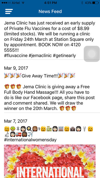 Jema Clinic App screenshot 3