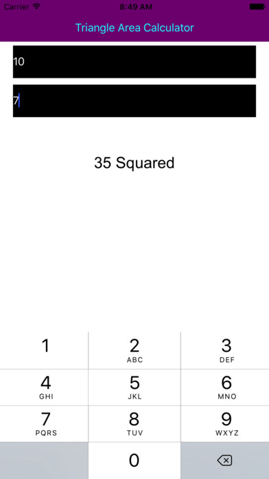 Triangle Area Calculator+ screenshot 2