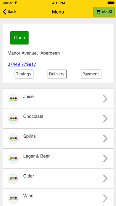 Gee Deliveries Aberdeen screenshot 2