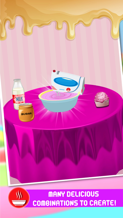 Ice Cream Shake Maker Cooking Game screenshot 2