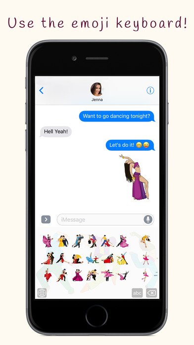 DanceMoji Emoji & Stickers screenshot 4