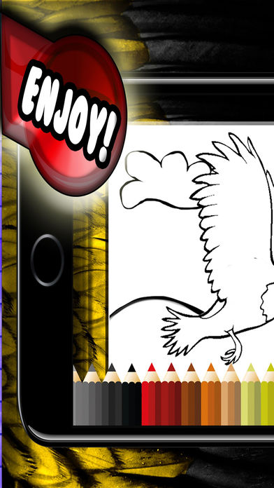 Color Book Game for Toucan: Kids Coloring screenshot 3